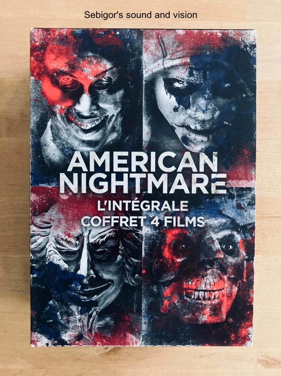 Coffret 4 DVD Intégrale American Nightmare.